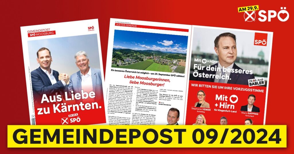 Gemeindepost September 2024 Moosburg
